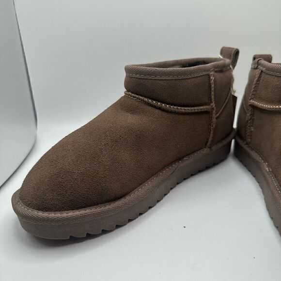 CUSHIONAIRE Women's pull on boot 6 BROWN - Picture 7 of 7